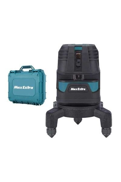 Max Extra Yeşil Lazer 4Dikey+1Yatay 1 Nokta Akülü