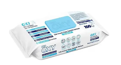 Mr Oxy Yüzey Temizleme Havlusu Beyaz Sabun 100 lü