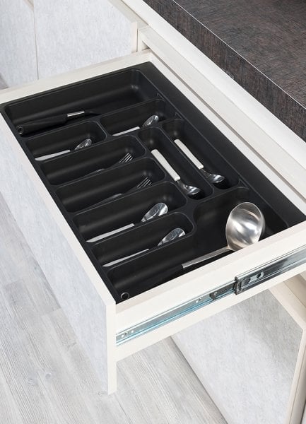 Plastik Kaşıklık Antrasit 54x49cm