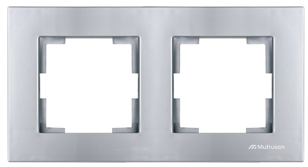 Mutlusan Rita İnox İkili Çerçeve Yatay