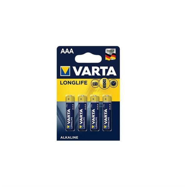 Varta 4103 Longlife Alkalin İnce Pil 4 Lü