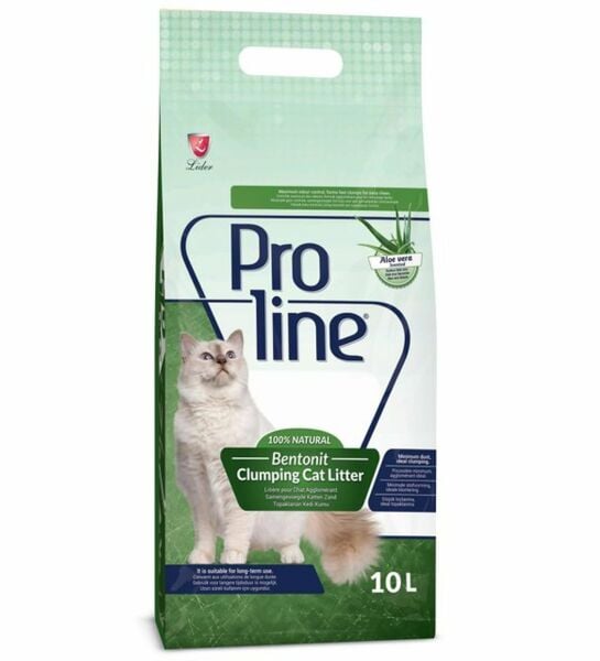 Proline Kedi Kumu Bentonit Aloevera 10 Litre