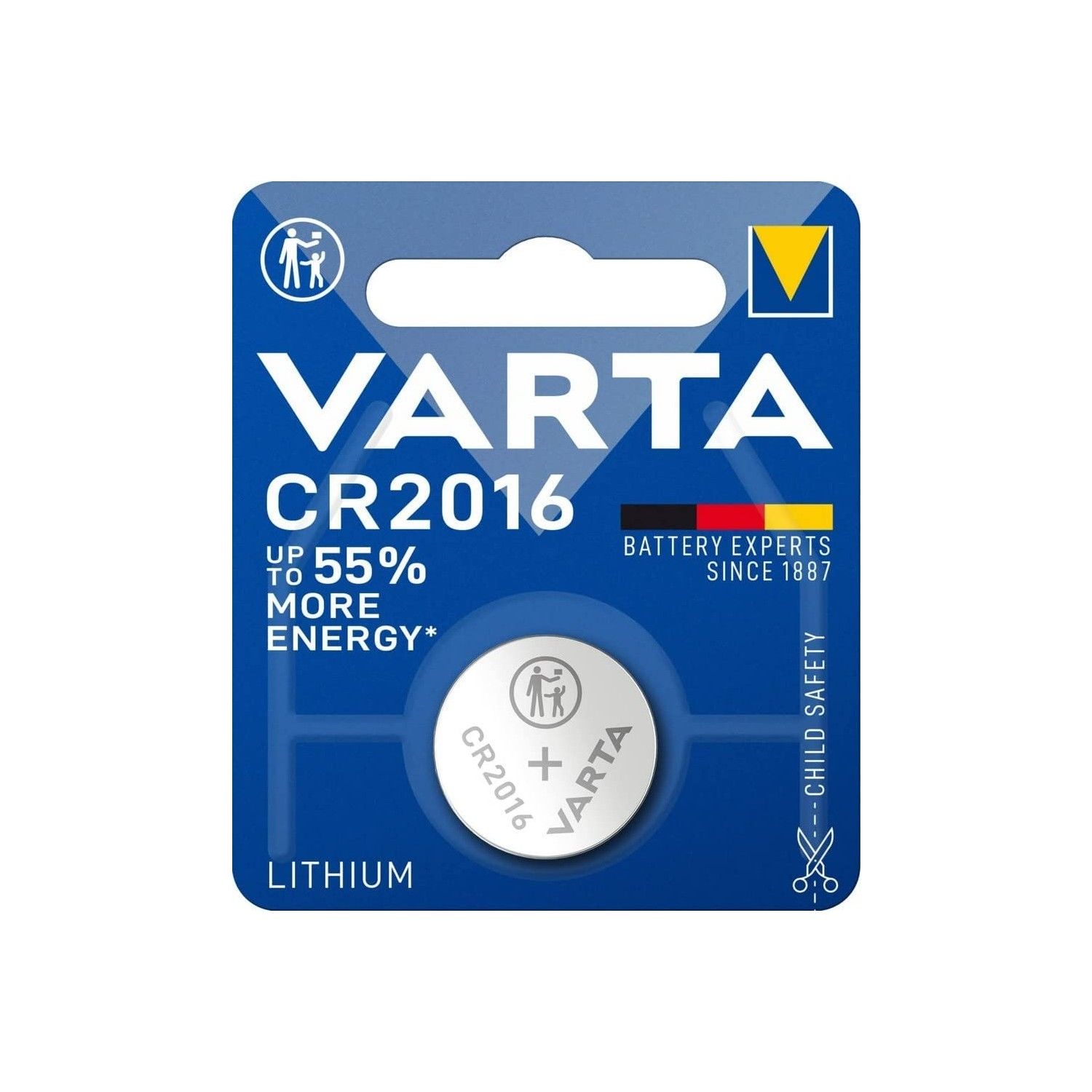 Varta CR2016 Düğme Pil 1 li