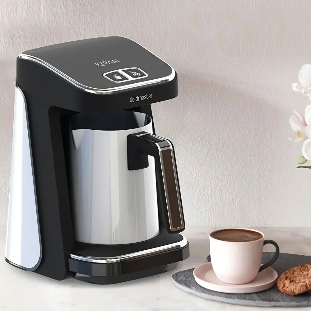 Goldmaster GM-9900B ProKıvam T.Kahve Makine Beyaz