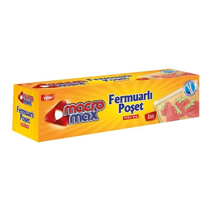 Macromax Fermuarlı Poşet