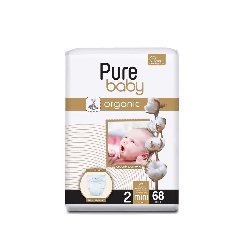 Pure Baby Pamuk Jumbo Mini No:2 68li