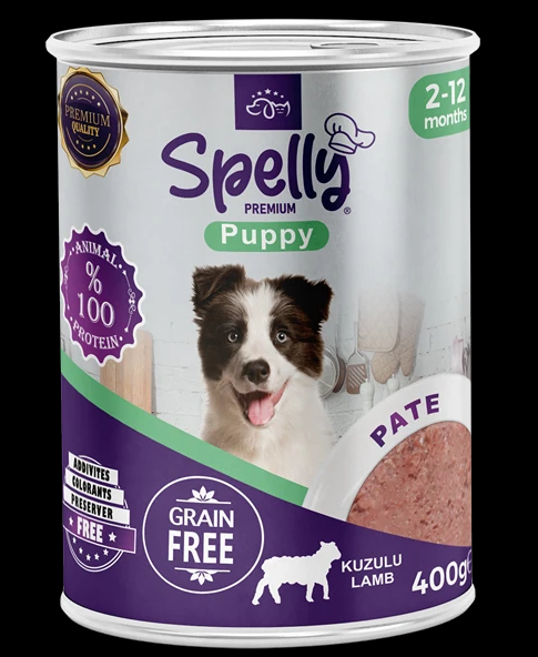 Spelly Köpek Konserve Kuzulu 400 gr