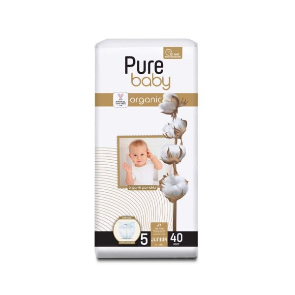 Pure Baby Pamu Jumbo Junior No:5 40lı