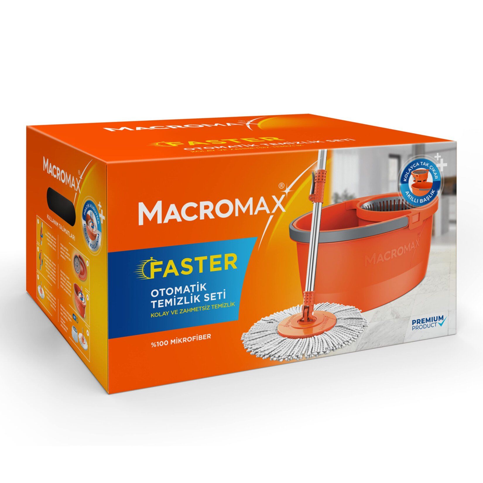 Macromax Faster Otomatik Temizlik Seti
