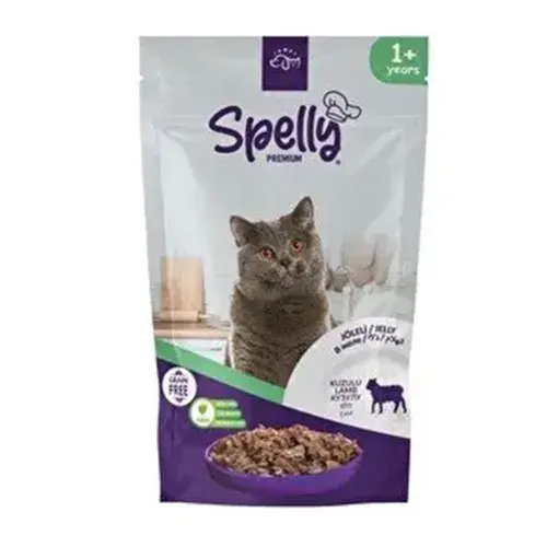 Spelly Pouch Kedi Biftekli 85 gr