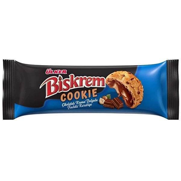Ülker Biskrem Cookie Fındıklı Kurabiye 80g