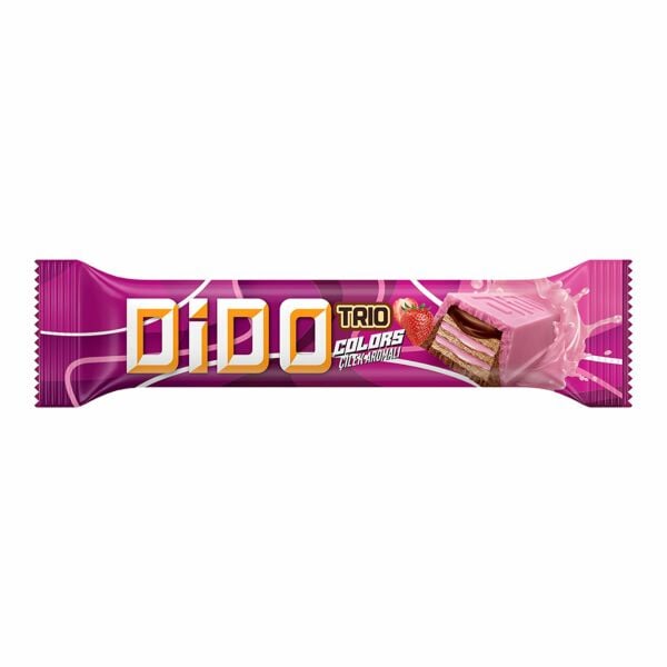 Ülker Dido Trio Colors Çilek Aromalı 36,5gr