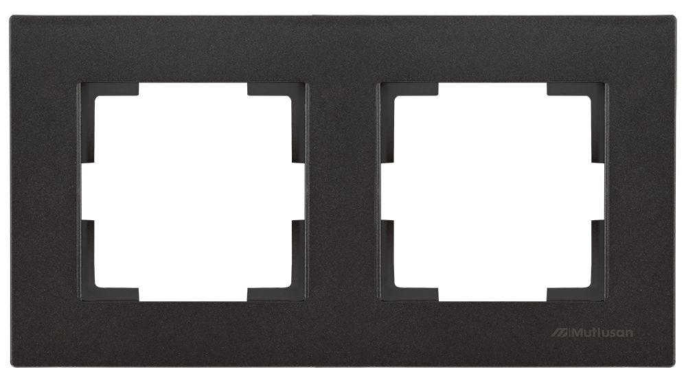 Mutlusan Rita Siyah İkili Çerçeve Yatay