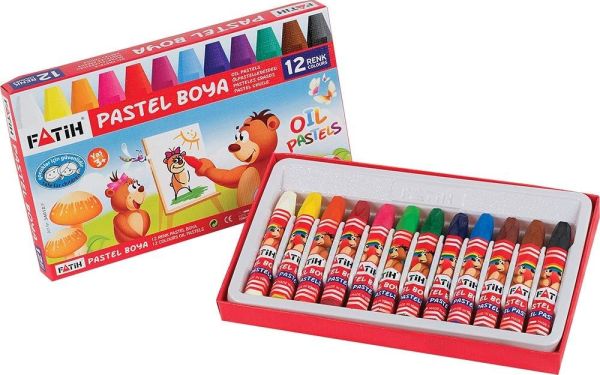 Fatih Pastel Boya 12 Renk 34012 King Size