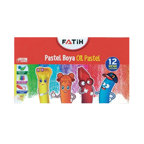 Fatih Pastel Boya 12 Renk 34012 King Size