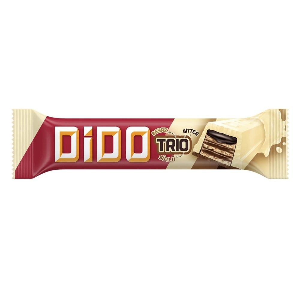 Ülker Dido Trio Beyaz Çik.Gofret 36.5gr