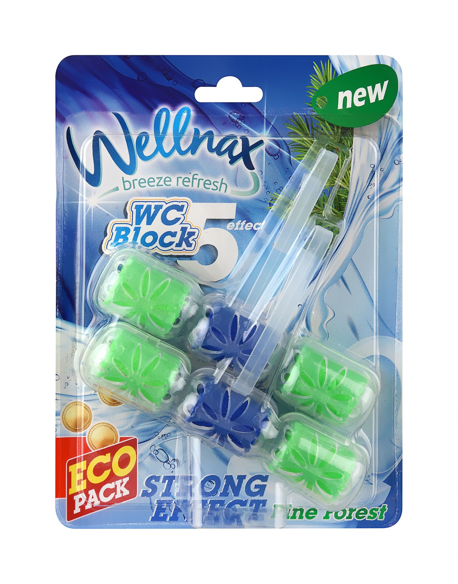 Wellnax Wc Blok Eko İkili Çam - Yıltaş