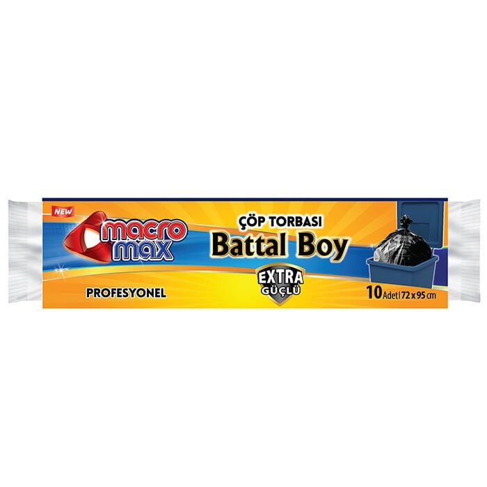 Macromax Profesyonel Çöp Torbası Battal Boy