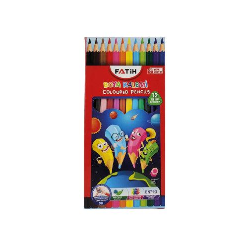 Fatih Kuru Boya 12 Renk Tam Boy 33112