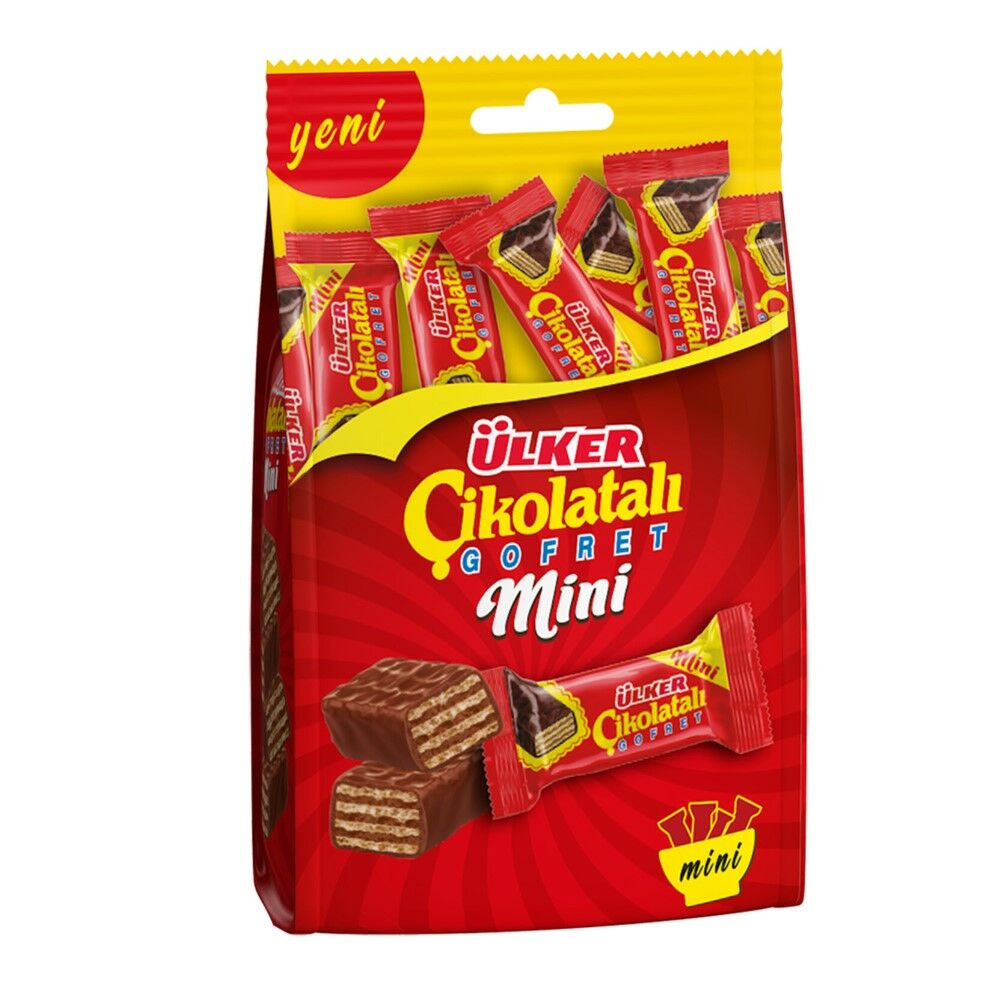 Ülker Çikolatalı Gofret Mini Çoklu Paket 82g