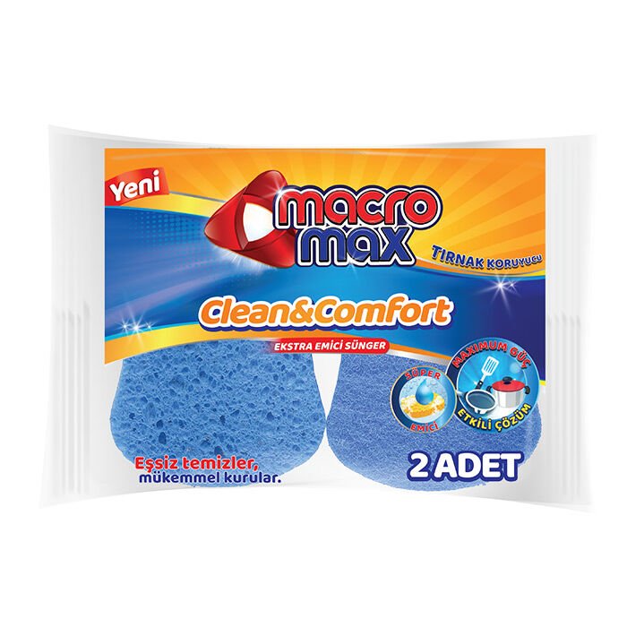 Macromax Comfort Sünger 2 li