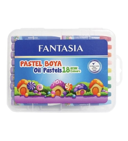 Fantasia Pastel Boya 18 Renk Kutulu