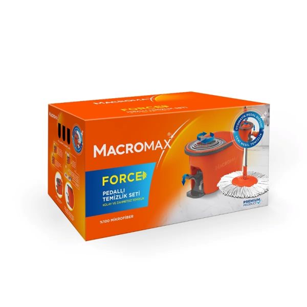 Macromax Dynamik Pedallı Temizlik Seti