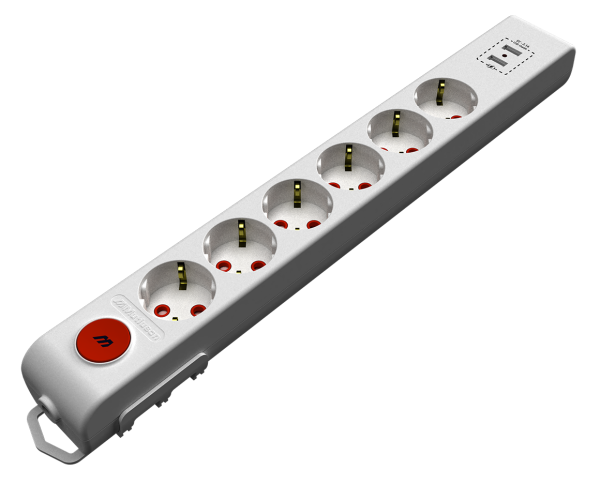 Ri-Tech 6 lı Usb Anaht.Top.Grup Priz Klemens