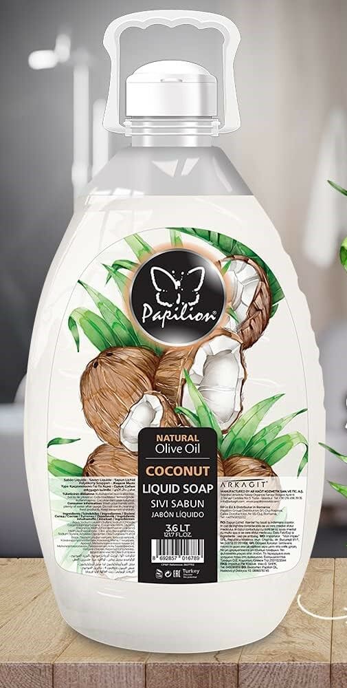 Papilion Sıvı Sabun Hindistan Cevizi 3600ml