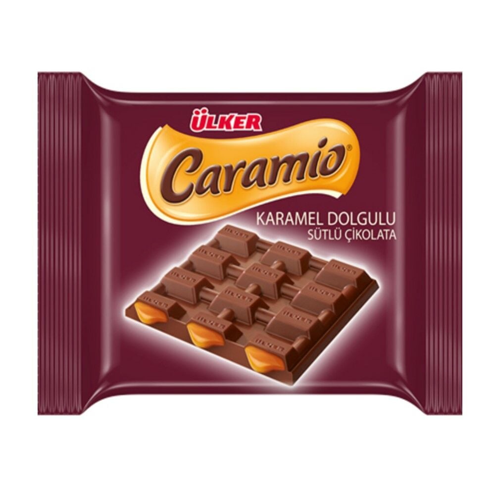 Ülker Caramio Karamelli Kare Çikolata 55g