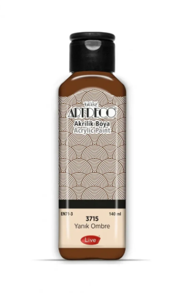 Artdeco Akrilik Boya 140ml Yanık Ombre