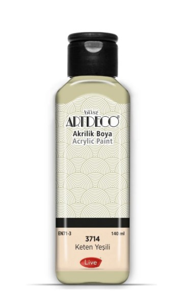 Artdeco Akrilik Boya 140ml Keten Yeşili