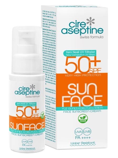 Cire Aseptine 50Spf Yüz Güneş Koruyucu 60ml