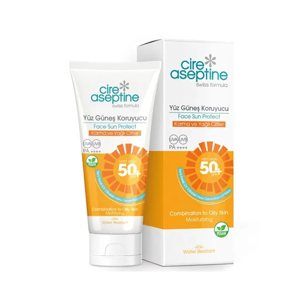 Cire Aseptine 50Spf Yüz Güneş Koruyucu 50ml