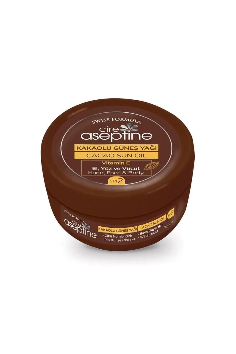 Cire Aseptine Bronz. Güneş Kremi Kakao 100ml