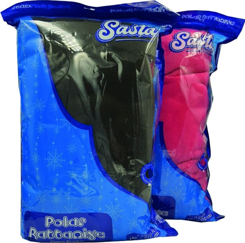 Sasta Polar Battaniye 180x210cm Çift Kişilik