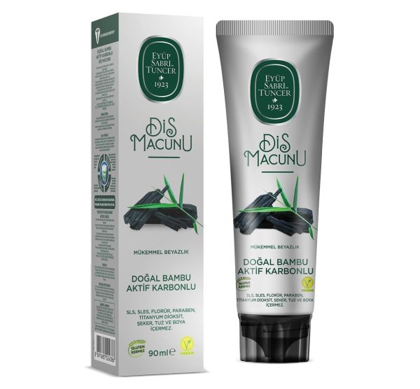 Eyüp Sabri Tuncer Diş Macunu Bambu Karbonlu 90ml
