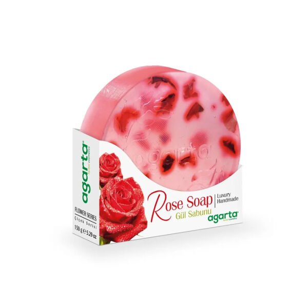 Agarta Doğal Çiçek Bahçesi Sabunu Gül 150g