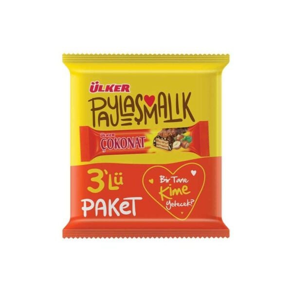 Ülker Çokonat Çikolatalı Gofret 3x33gr