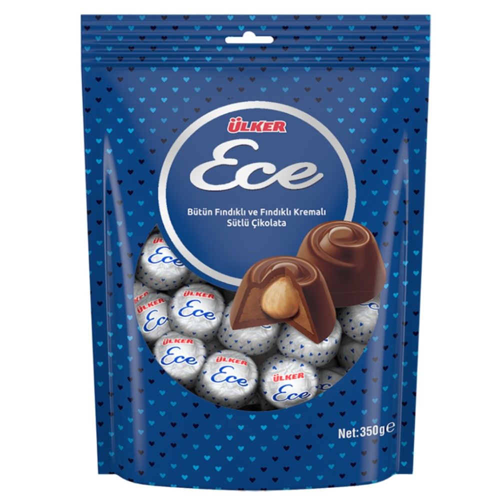 Ülker Ece Sütlü Çikolata Poşet 350g