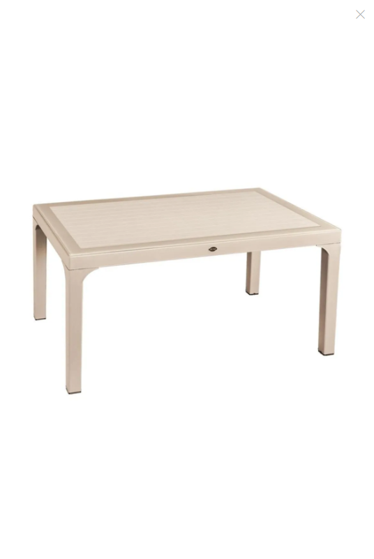 Holiday HM-770C Kısa Masa Camlı Capicino 70x120cm