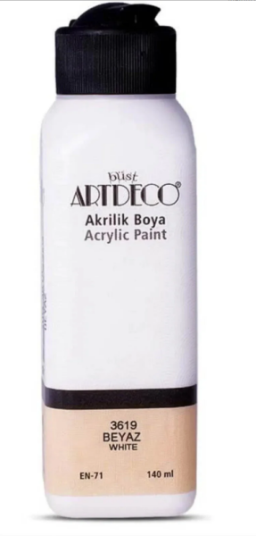 Artdeco Akrilik Boya 140ml Beyaz