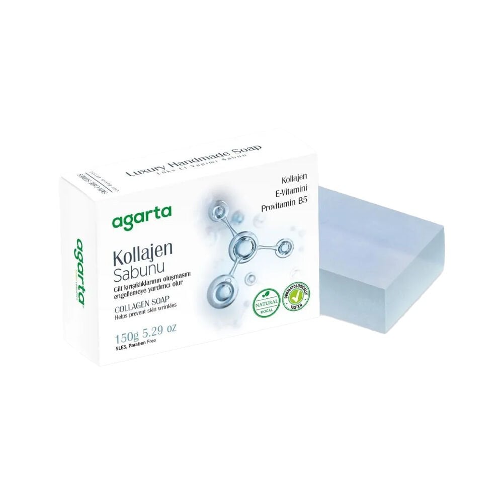 Agarta Doğal Cilt Bakım Sabunu Kollajen 150g