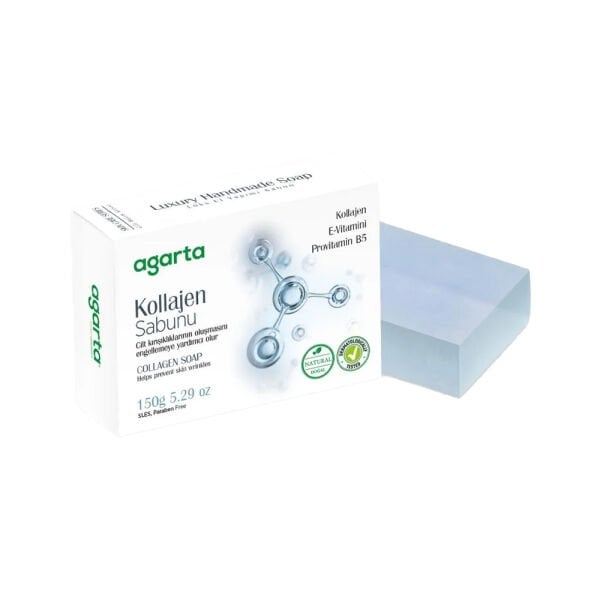 Agarta Doğal Cilt Bakım Sabunu Kollajen 150g