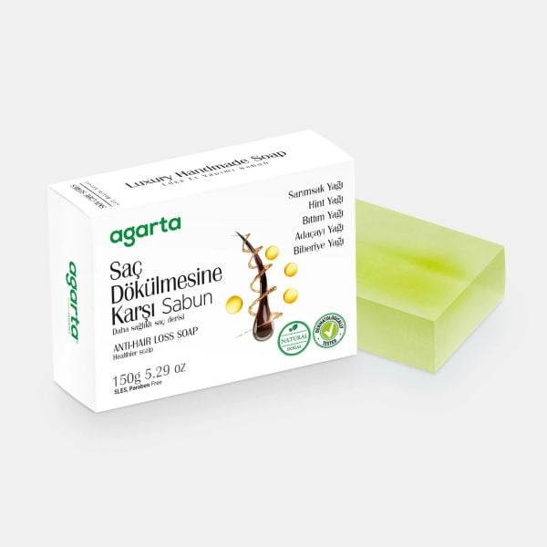 Agarta Doğal Cilt Bakım Sabunu Saç Dökülmesi 150g