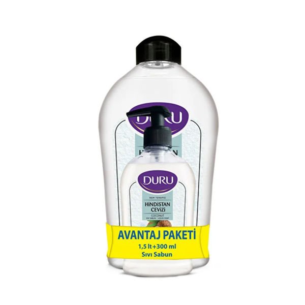 Duru Nem Ter.Sıvı Sabun 1.5 Lt+H.Cevizi 300ml