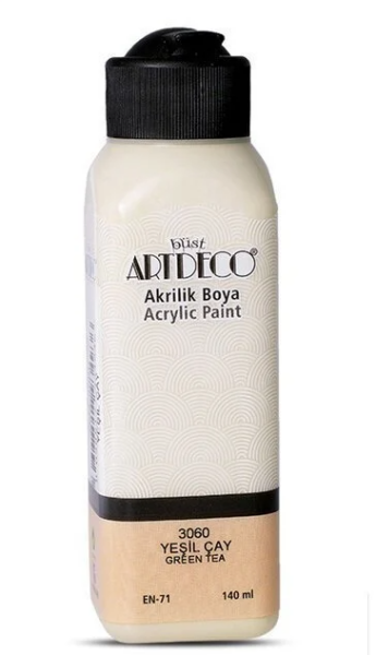 Artdeco Akrilik Boya 140ml Yeşil Çay