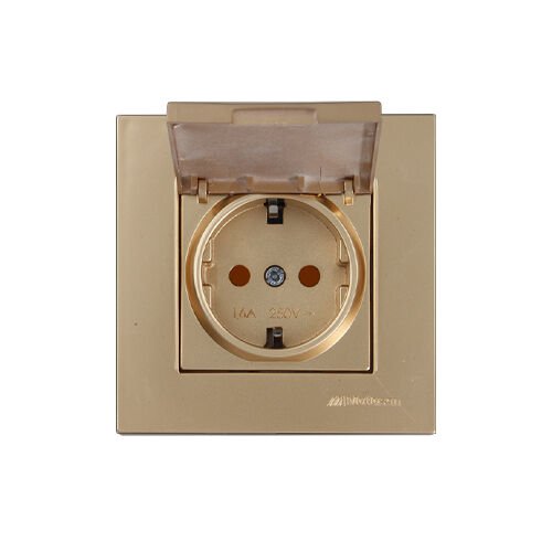 Mutlusan Rita Dore Kapaklı Topraklı Priz