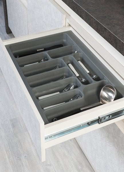 Plastik Kaşıklık Gri 34x49cm