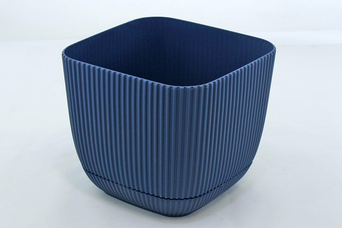 Mercan Kare Saksı No:3 Gece Mavisi